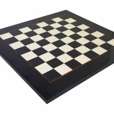 Schachbrett aus Ahornholz Schwarz