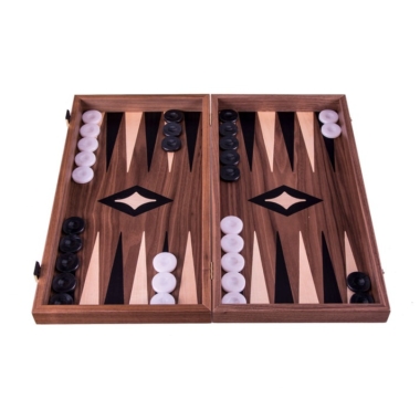 Backgammon en Bois de Noyer