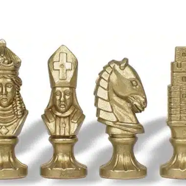 Alternative view of Mittelalterliches Metallschachspiel II