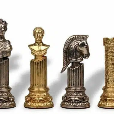 Metallschachspiel Römische Säule