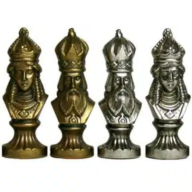 Mittelalterliches Metallschachspiel II – Bild 4