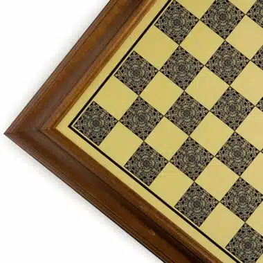 Set Grand Napoléon IV Original Holzschachbrett und Metallschachspiel – Bild 19