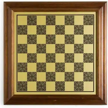 Set Grand Napoléon IV Original Holzschachbrett und Metallschachspiel – Bild 18
