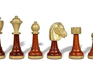 Alternative view of Schachspiel Classic II aus Holz und Massivmetall