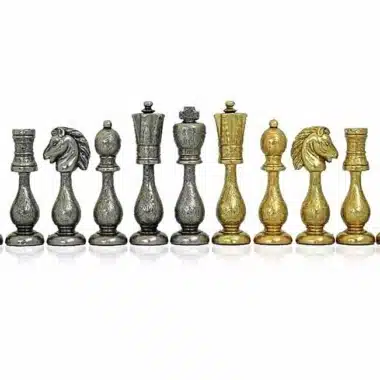 Schachspiel "Arabic Style" aus Metall