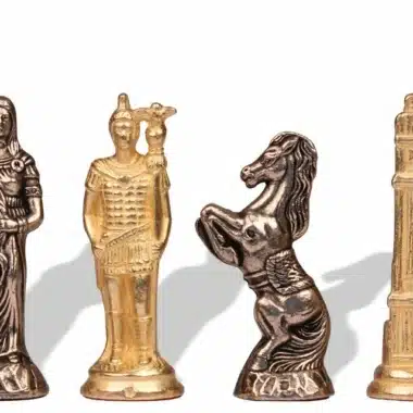 Metallschach Römer vs. Barbaren