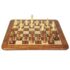 Supreme Classic Schachbrett-Set aus Goldrosenholz und Ahorn & Schachspiel aus Goldrosenholz