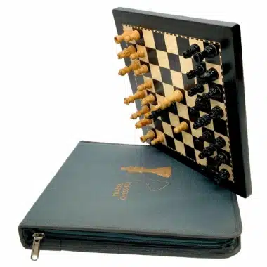 Alternative view of Reise-Magnet-Schachset mit Aufbewahrungskoffer