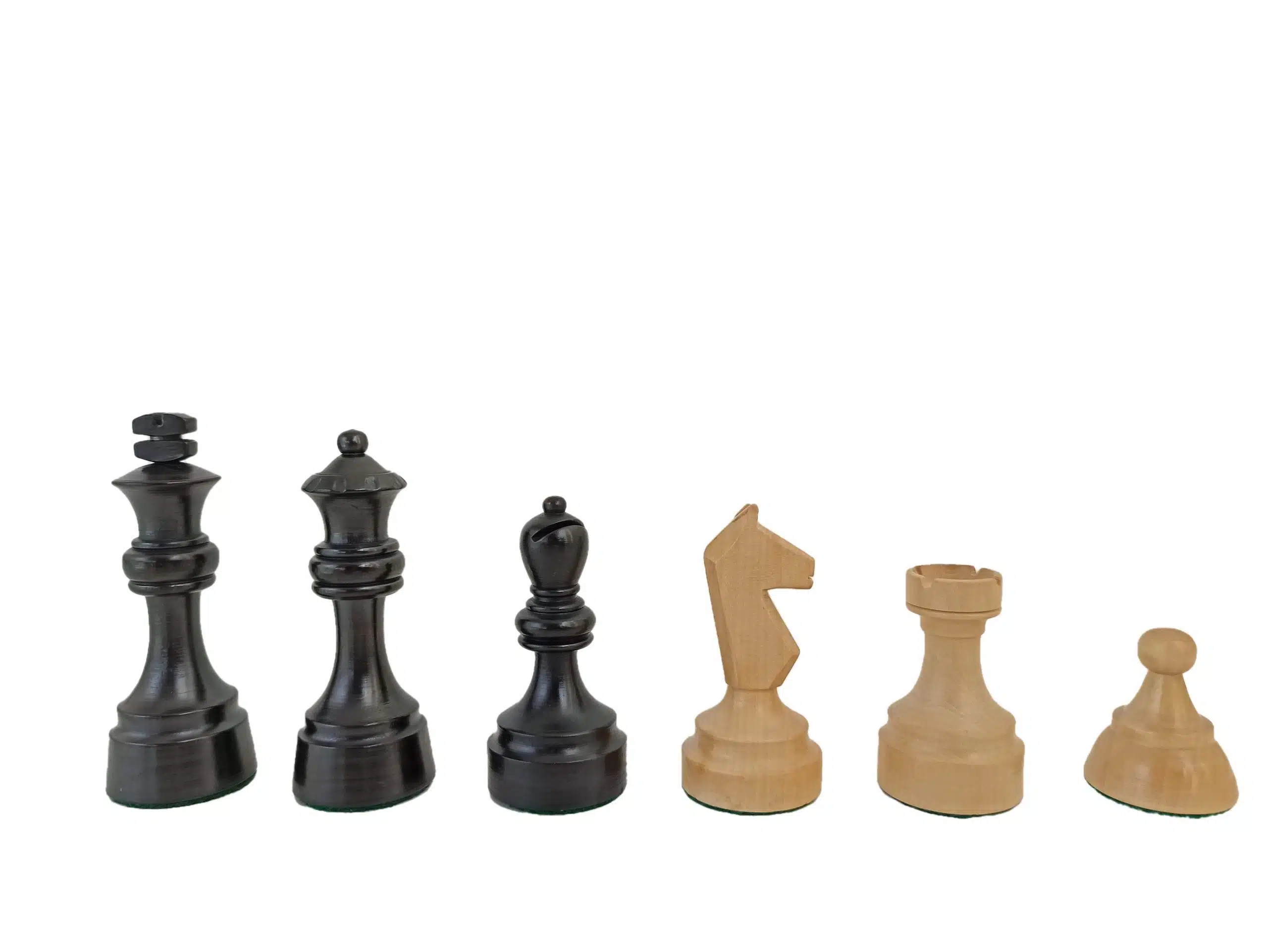 Großes Schachspiel aus Akazienholz
