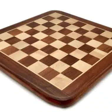 Set Classic XII Schachbrett aus Gold-Rosenholz und Schachspiel aus Gold-Rosenholz – Bild 7
