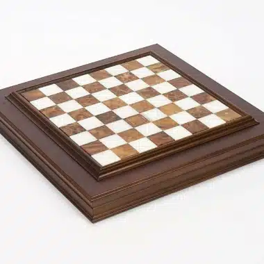 Set Schlacht von Waterloo 1 Schachbrett aus Holz und Marmor und handgemaltes Schachspiel – Bild 12