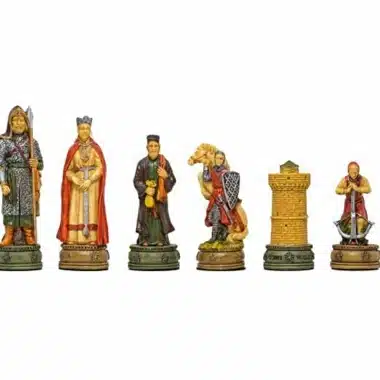 Schachspiel "Camelot" aus Kunstharz