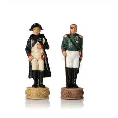 Könige in Gestalt Napoleons und eines Offiziers, Detailansicht der Hauptfiguren
