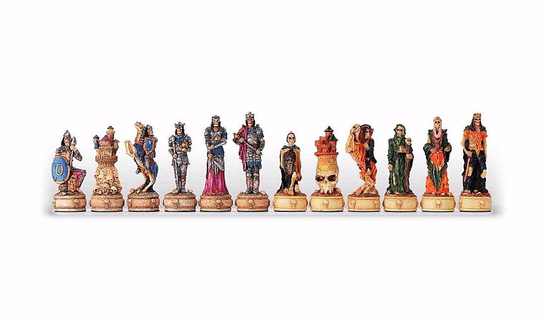 Schachspiel aus Zombie-Harz – Bild 14