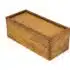Aufbewahrungsbox aus Roségoldholz für Holzschachspiel (Königshöhe = 7-10 cm)