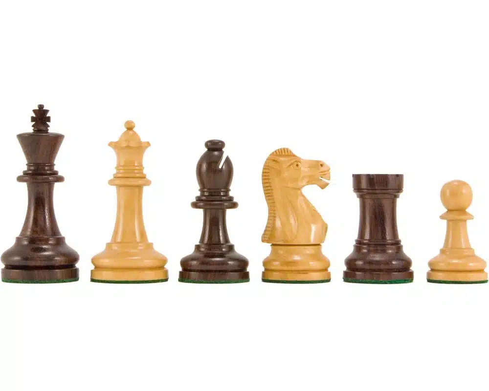 Schachspiel Staunton Supreme IV aus Rosenholz