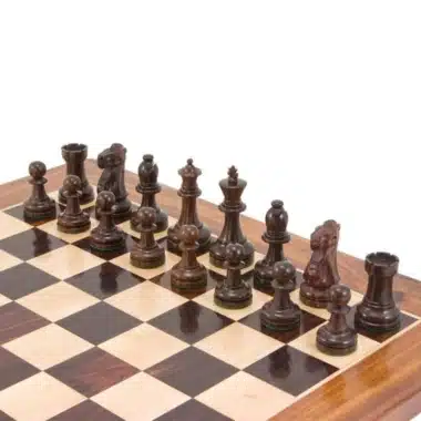 Alternative view of Schachspiel Staunton Supreme IV aus Rosenholz