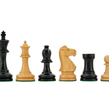 Schachspiel Staunton Supreme III aus Ebenholz