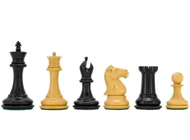 Schachspiel "Souverän II" aus Ebenholz