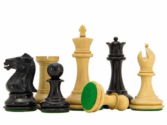 Schachspiel "Souverän II" aus Ebenholz – Bild 2