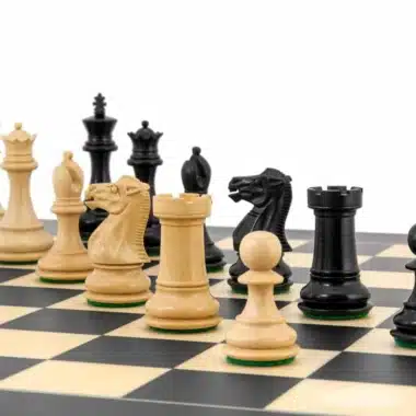 Highclere Schachspiel aus Ebenholz – Bild 5