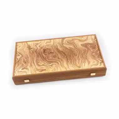 Backgammon aus Olivenholz – Bild 5