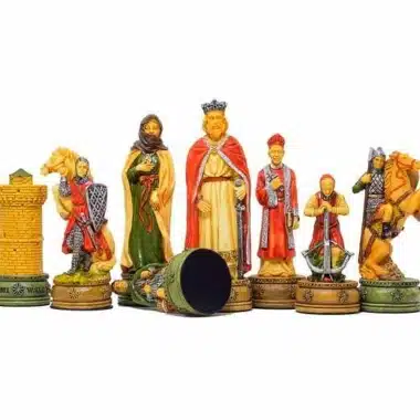Schachspiel "Camelot" aus Kunstharz