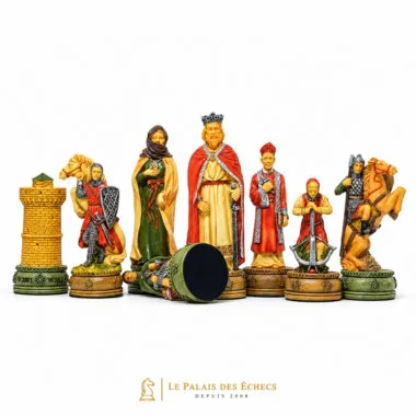 Schachspiel "Camelot" aus Kunstharz