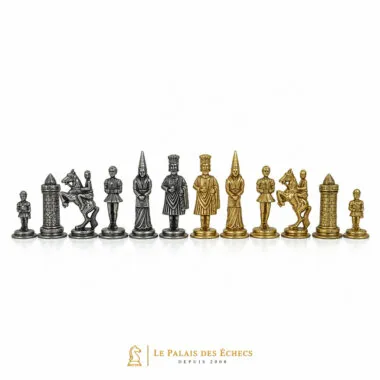 Schachspiel "Camelot" aus Metall