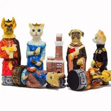Schachspiel aus Kunstharz