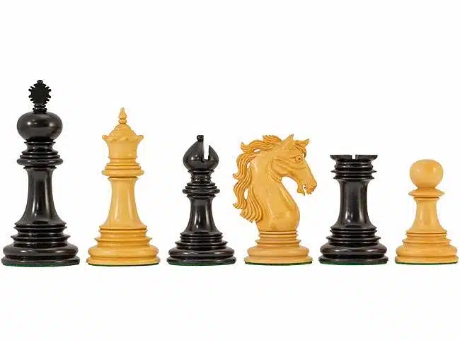 Schachspiel "Constantine" aus Ebenholz