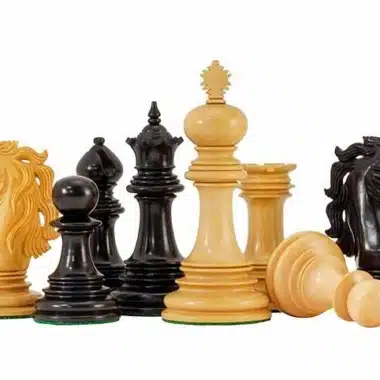 Schachspiel "Constantine" aus Ebenholz