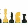 Schachspiel "Contemporary" aus ebonisiertem Buchsbaumholz