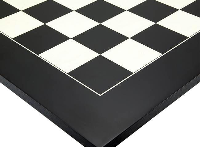 Set Altenglisch II Schachbrett aus Ahornholz & Schachspiel aus Ebenholz – Bild 7