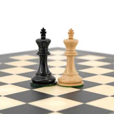 Staunton-Schachspiel aus Buchsbaumholz und Ebenholz Highgrove-Serie
