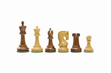 Schachspiel Leningrader Serie aus Sheeshamholz und Akazienholz