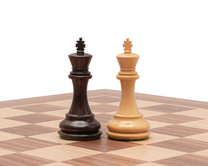 Schachspiel aus Rosenholz und Buchenholz – Bild 5