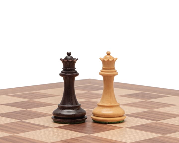 Schachspiel aus Rosenholz und Buchenholz – Bild 6