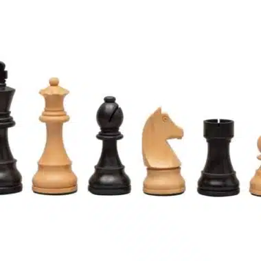 Schachspiel Down Head aus Buchsbaumholz und entkerntem Buchsbaumholz