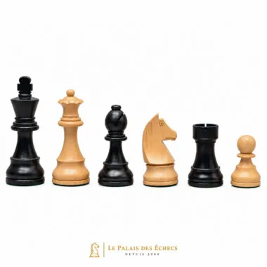 Schachspiel Down Head aus Buchsbaumholz und entkerntem Buchsbaumholz
