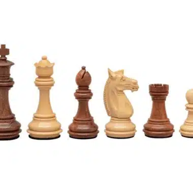 Italienisches Schachspiel Trapani aus Akazienholz und Buchsbaumholz