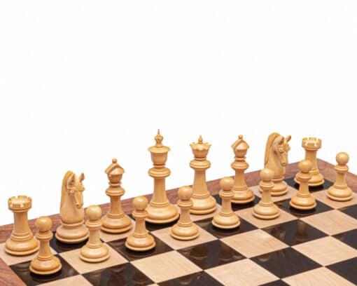 Schachspiel Blackburn - Schachbrett aus Akazienholz