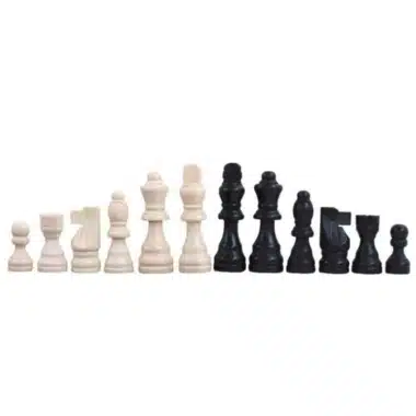 Set Novice Holzschachspiel mit Aufbewahrungskoffer – Bild 3