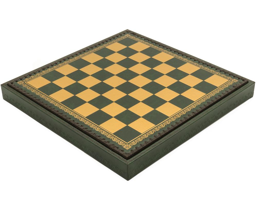 Schachspiel Fantasy Wasser gegen Feuer aus Harz & Schachbrett aus Kunstleder mit Aufbewahrung – Bild 10