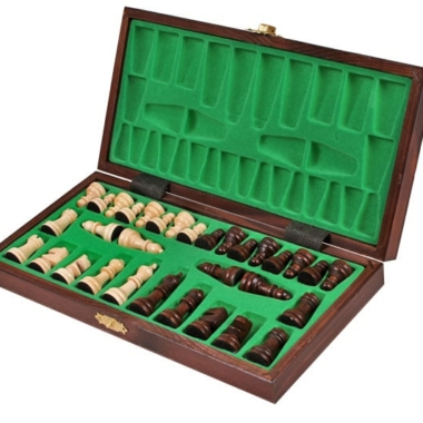 Alternative view of Schachspiel Studenten aus Holz mit Aufbewahrung