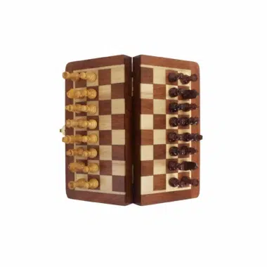 Schachspiel aus Holz und Magnetisch Staunton - 5 Größen