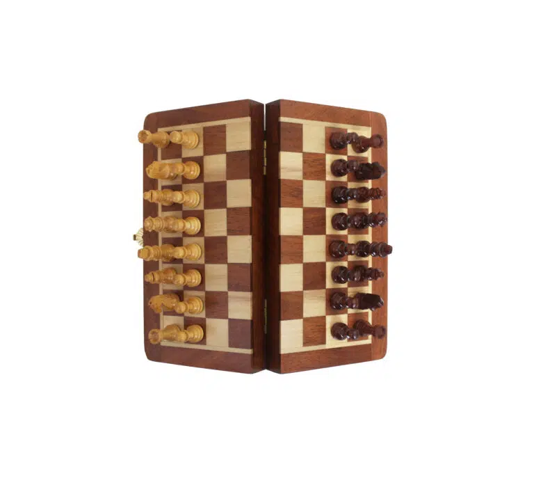 Schachspiel aus Holz und Magnetisch Staunton - 5 Größen