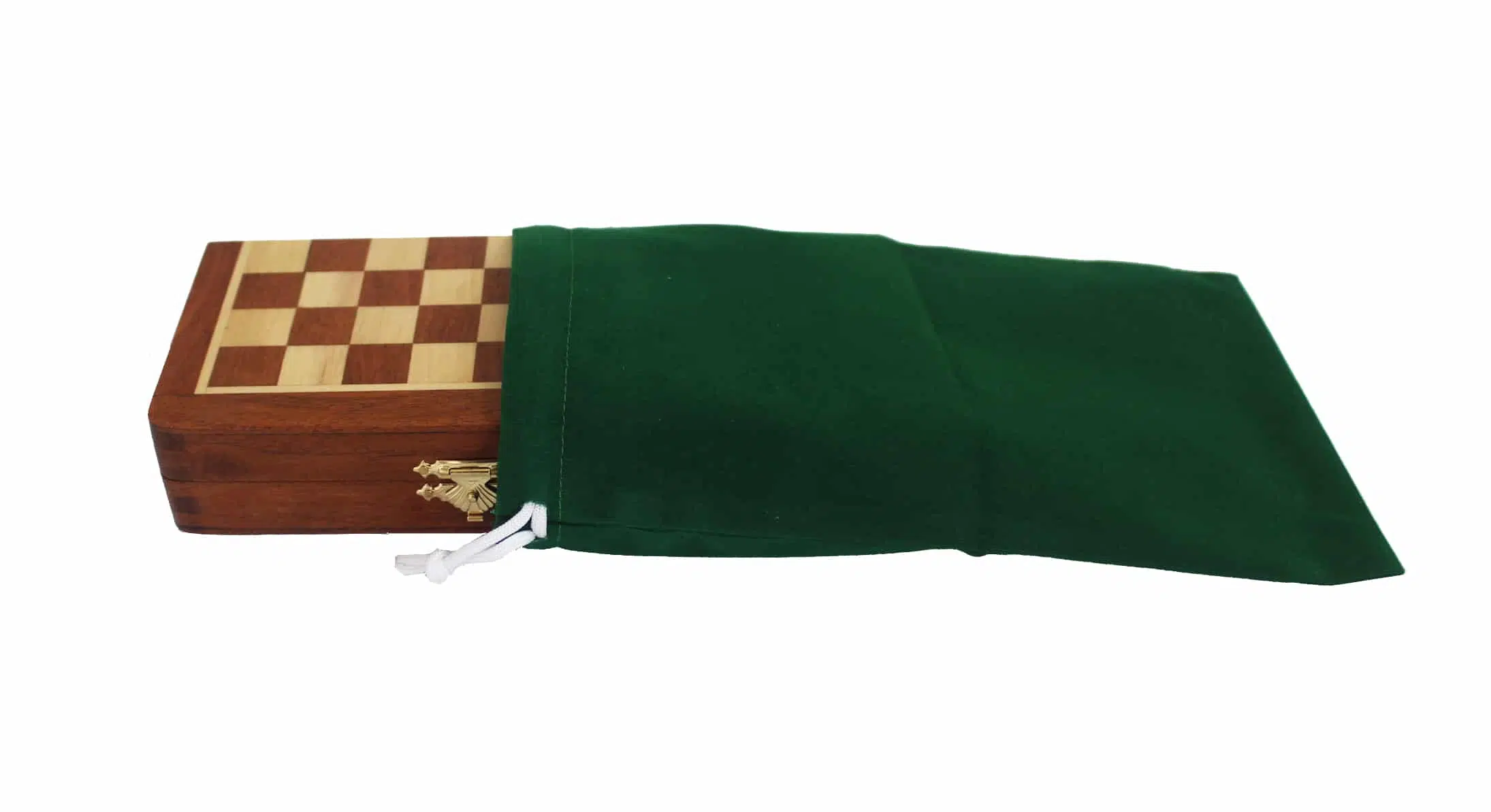 Schach- und Dame-Spiel aus Holz und Magnetisch - 4 Größen – Bild 5