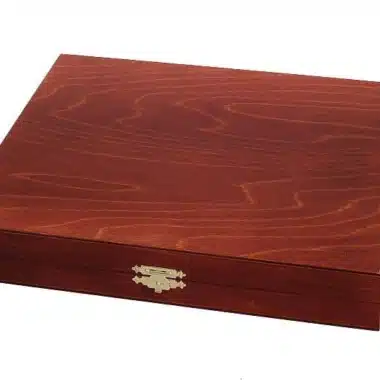 Schachfiguren Aufbewahrungsbox aus Holz Staunton - Höhe des Königs 9 cm – Bild 2