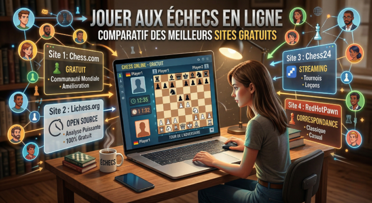 Jouer aux échecs en ligne comparatif des meilleurs sites gratuits